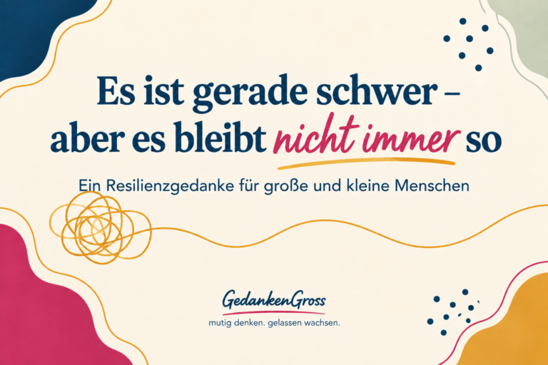 Ein Resilienzgedanke