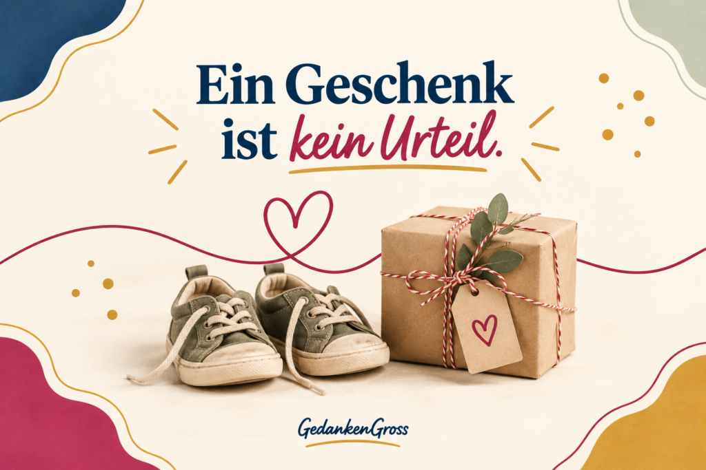 Ein Geschenk ist keine Beurteilung